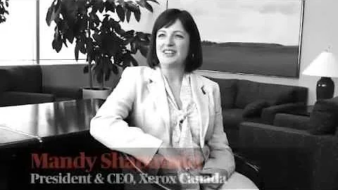 RU Portraits in Leadership: Mandy Shapansky (President & CEO of Xerox Canada)