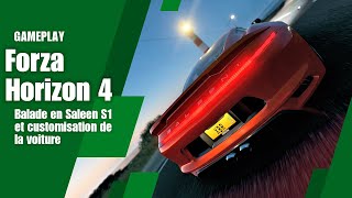 Forza Horizon 4 - Ballade en Saleen S1 et customisation  de la voiture (Xbox Series X)