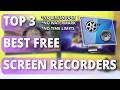 Top 3 Best Screen Recorder for Laptop/PC (FREE) 2026