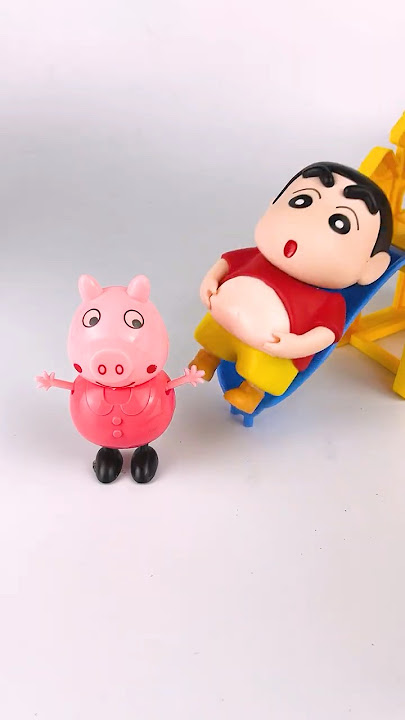 Satisfying with Unboxing CRAYON Shin-chan & Peppa Pig Toys Fun ASMR Videos #shinchan