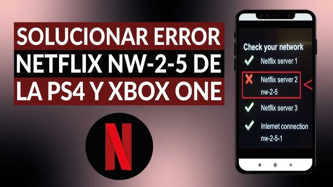 ▷ Como corrigir o código de erro NW2-5 no Netflix