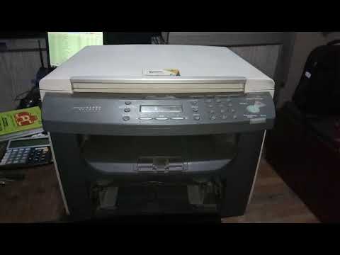 Canon MF 4320 d how to check paper count in canon printer | Foci