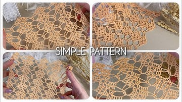 🔥Beginner-Friendly Crochet Pattern for Blouse or Cardigan