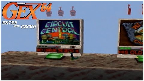 Gex 64: Enter The Gecko Nintendo 64 Walkthrough Part 10 - Honey I Shrunk the Gecko!