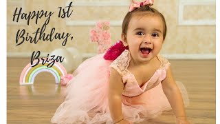 Happy First Birthday Briza | A letter to our Rainbow Baby