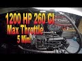 1200 HP TT 260 ci LS Max load/Full Throttle for 5 Minutes! NRE now designs engines!