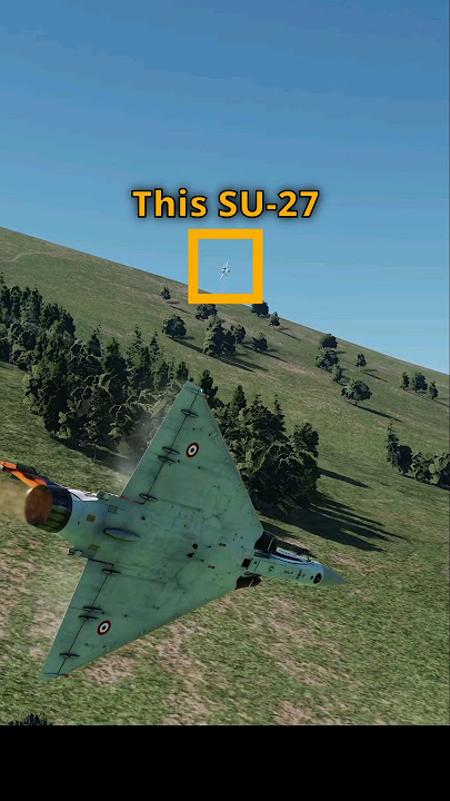 Mirage 2000C Defeats Sukhoi SU-27 #dcs #simulation #dcsdogfight