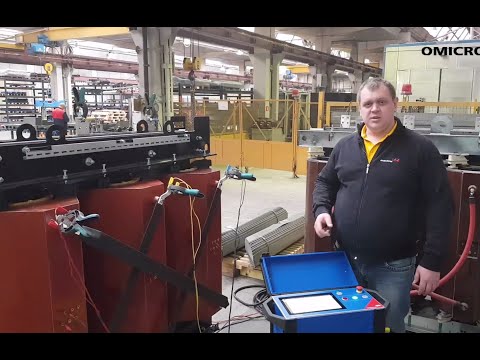TESTRANO 600: Как быстро испытать трансформатор с ПБВ / анцапфа