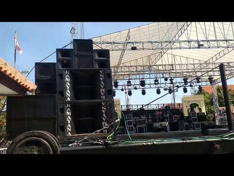 Cek Sound Ramayana Bersama Monata Live Tegal 12 Juni 2019