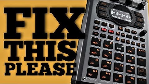 SP-404 MK2 Chromatic Mode Polyphonic Bug