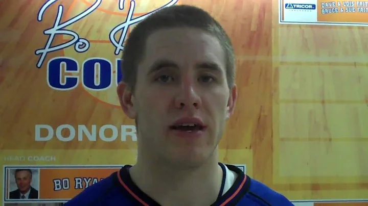 UW-Platteville Basketball - Curt Hanson (12 05 2009)