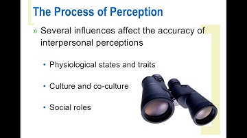 Chapter 4 - Interpersonal Perception