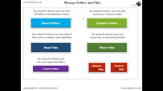 Organize Files and Folders by Microsoft Excel screenshot 3