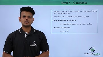 Swift 4 – Constants