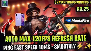 Update New! Config ML Anti Lag 60FPS Smooth Extreme + Ping Speed [ Patch Transformers ] MLBB