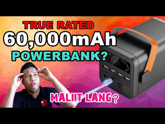 Jaar ambulance draaipunt True Rated 60,000mAh Powerbank? - Thunder Bloc Powerbank by O2 Project -  YouTube
