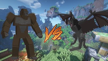 Kong vs Camazotz:Mcpe GAKROTT addon
