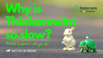 Thinkorswim Slow Data | Thinkorswim Memory Settings