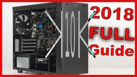 compressed into 10 seconds - How To Basic - How To Build a Gaming PC