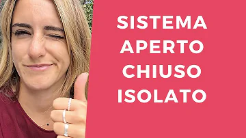 Che cosa sono i sistemi chimica?