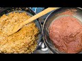 Chicharrón y frijoles para pupusas🇸🇻