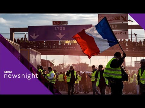 Gilets Jaunes: Who are the French 'yellow vest' protesters? - BBC Newsnight
