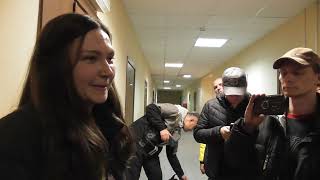 Интервью Марии Кателевской после шедевральной речи Лунькова на прениях в Люберецком суде.