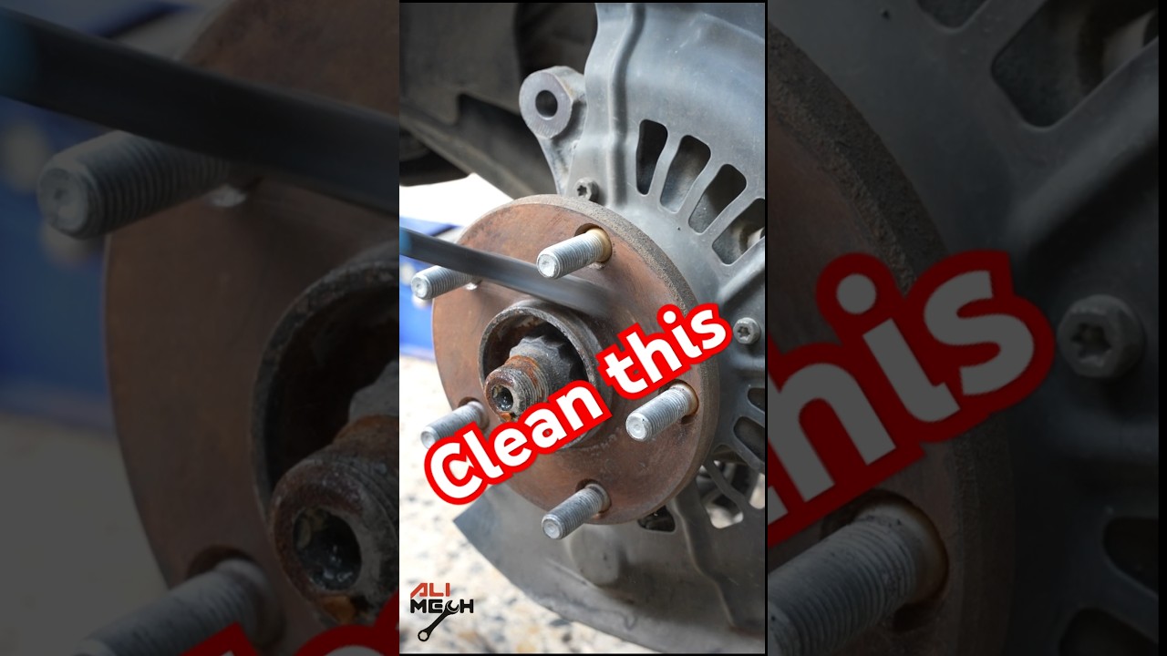 Cleaning hub and applying anti seize