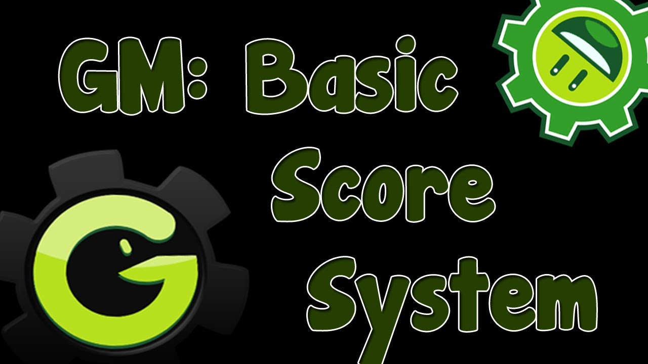 Game Maker Tutorial - Basic Score System - YouTube