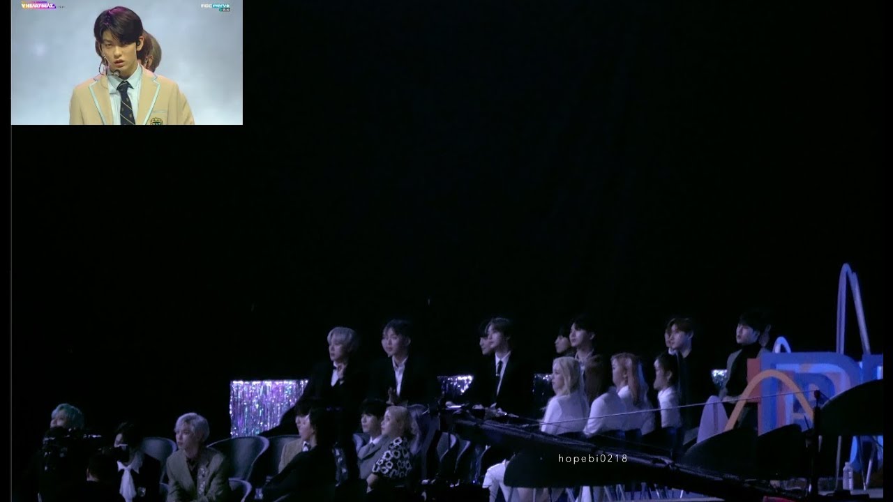 191116 Reaction to TXT  performance (Crown + Bridge + RUN AWAY)