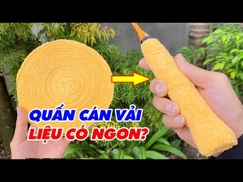 🎥 REVIEW QUẤN CÁN VẢI VỢT CẦU LÔNG LIỆU CÓ N GON? CẦU LÔNG CHÂN ĐẤT — Video review, click xem trên YouTube