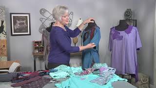 Upcycle ties with your tees on It’s Sew Easy with Londa Rohlfing. (1812-2)