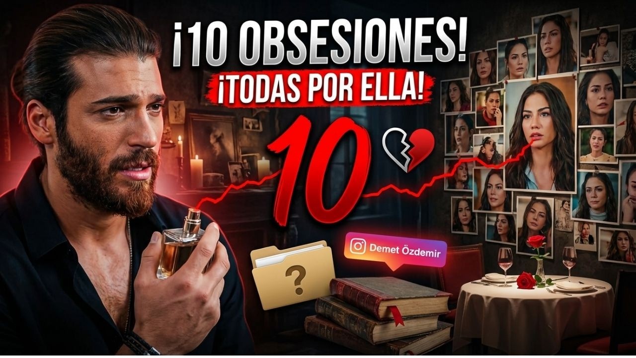 ¡Las 10 OBSESIONES de Can Yaman: Todas por DEMET ÖZDEMIR!