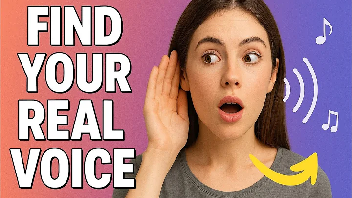 How To Find Your Singing Voice