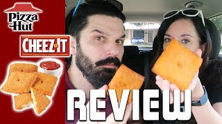 Pizza Hut - Stuffed Cheez-It Pizza Food Review