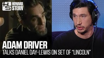 Adam Driver on Working With Daniel Day-Lewis on “Lincoln” (2015)