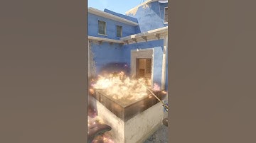 Mirage molotov on B aps balcony + car🔥 #cs2 #csgo #molotovdknades