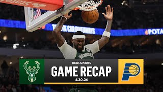 2024 NBA Playoffs: Bucks BLOW OUT Pacers, trail series 3-2 | CBS Sports by CBS Sports 3,272 views 4 days ago 6 minutes, 55 seconds