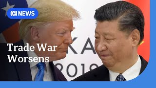 US-China trade war worsens as Wall Street closes after rollercoaster week | ABC NEWS