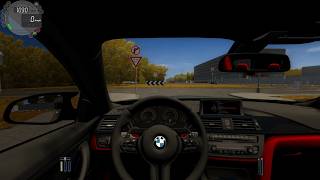 City Car Driving - BMW M4 (F82) screenshot 1