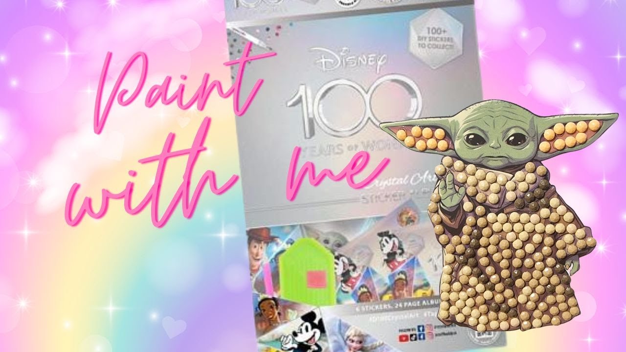 Crystal Art Sticker Disney #8 Yoda