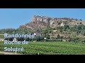 Randonnée Roche de Solutré depuis Solutré   Pouilly    Saône et Loire