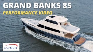 Grand Banks 85 Test Video 2022 by BoatTEST.com