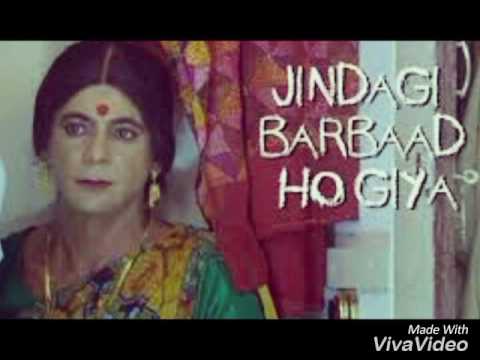 Sunil Grover new funny song Jindagi Barbaad Ho Giya - YouTube