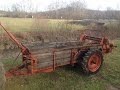 MANURE SPREADER IN ACTION