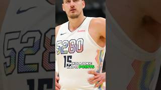 Nikola Jokic Does Something NO OTHER Player Has EVER Done #shorts