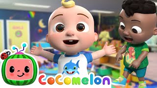 Cocomelon Head Shoulders Knees and Toes Song | Moonbug Nursery Rhymes | Biology Cartoons For Kids