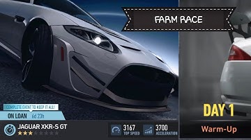 NFS No Limits - JAGUAR XKR-S GT / Day 1 farm race / Proving Grounds Special event