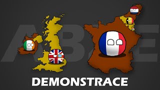ABZE #2 - Demonstrace [CZ dab-mapping] | Countryballs CZ
