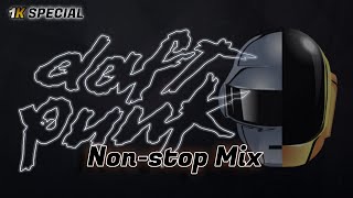 Daft Punk Non-stop Mix [1K Sub] (Soundcloud Link)